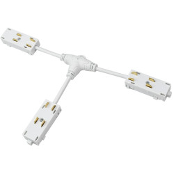 Гибкий Т-образный, электрический коннектор трека SMART TR2115-WH