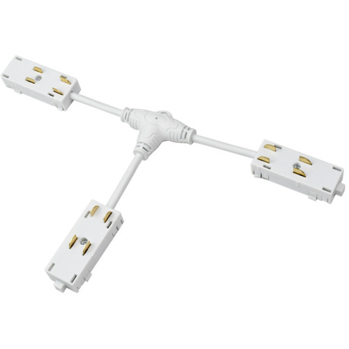 Гибкий Т-образный, электрический коннектор трека SMART TR2115-WH