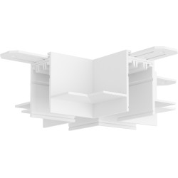 Коннектор трека SMART X-образный TR2114-WH