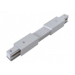 Коннектор TR-1PA-СF-WH гибкий для однофазного шинопровода белый Б0054471