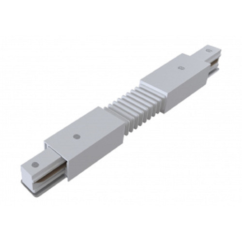 Коннектор TR-1PA-СF-WH гибкий для однофазного шинопровода белый Б0054471