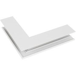 Коннектор угловой MAG-CON-4563-L90-EXT (WH, внешний) (Arlight, IP20 Металл, 3 года) 027015