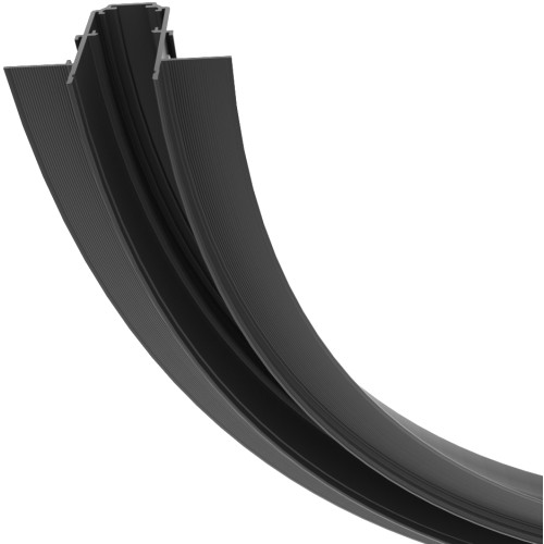 Коннектор радиусный R300 Exility встраиваемый черный Accessories for tracks Exility TRA044-ANGLE