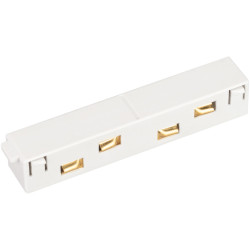 Коннектор прямой MAG-ORIENT-CON-I-POWER (WH) (Arlight, IP20 Пластик, 3 года) 035805