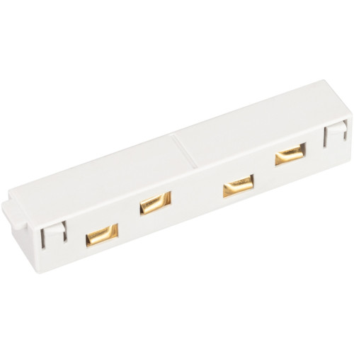 Коннектор прямой MAG-ORIENT-CON-I-POWER (WH) (Arlight, IP20 Пластик, 3 года) 035805