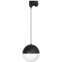 Трековый светильник светодиодный LGD-EMISFERO-TRACK-HANG-4TR-R150-11W Day4000 (BK, 170 deg, 230V) (Arlight, IP20 Металл, 3 года) 035937