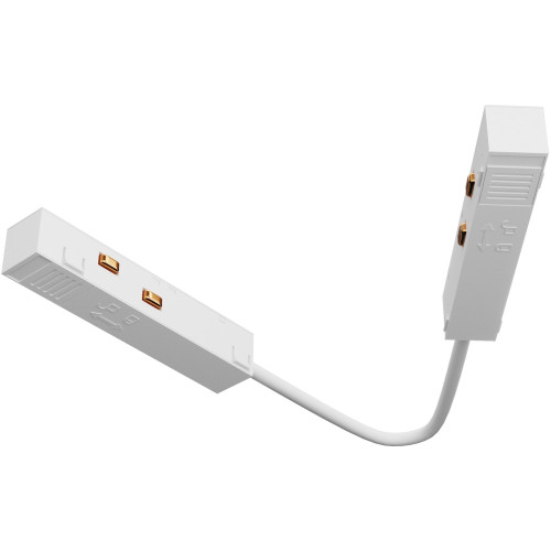 Коннектор питания угловой 15 см Accessories for tracks Exility TRA034CPC-42W-15