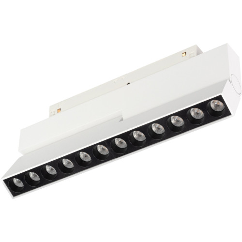 Трековый светильник светодиодный MAG-ORIENT-LASER-FOLD-S230-12W Warm3000 (WH, 30 deg, 48V) (Arlight, IP20 Металл, 3 года) 035866(1)