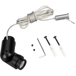 Коннектор поворотный MAG-FLEX-CON-POWER-TURN-KIT (BK) (Arlight, IP20 Металл, 3 года) 034058