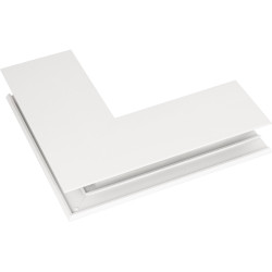 Коннектор угловой MAG-CON-4592-L90-EXT (WH, внешний) (Arlight, IP20 Металл, 3 года) 027010