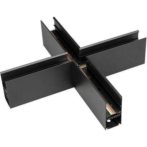 Коннектор крестовой MAG-CON-4592-X90 (BK) (Arlight, IP20 Металл, 3 года) 026915