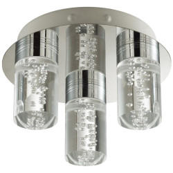 Светильник потолочный Terrence 4599/15CL никель LED 3*5W 4000