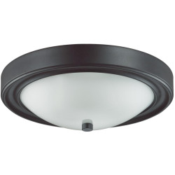 Настенно-потолочный светильник Nina 5260/2C черный E27 2*60W