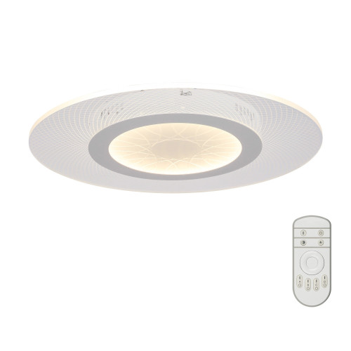 Потолочный светильник светодиодный диммируемый с пультом DLC-N502 34W ACRYL/CLEAR