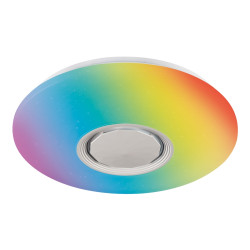 Потолочный светильник светодиодный с пультом и MP3 RGB Orbital FF200