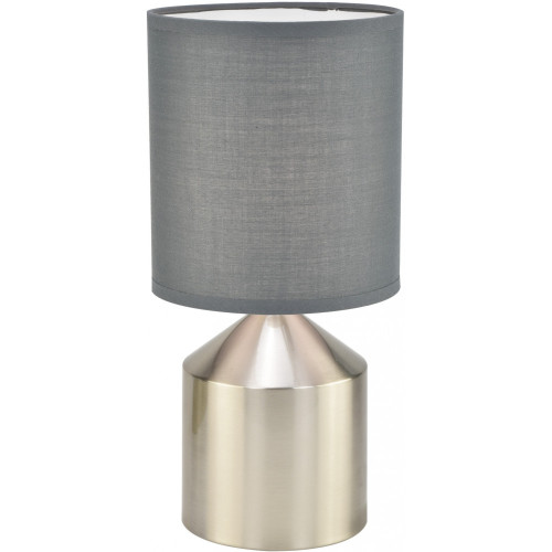 Интерьерная настольная лампа с выключателем 709/1L Grey