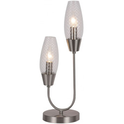 Настольная лампа Desire 10165/2 E14*60W Nickel