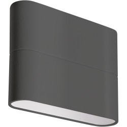 Фасадный светильник светодиодный SP-WALL-FLAT-S110x90-2x3W Day4000 (GR, 120 deg, 230V) (Arlight, IP54 Металл, 3 года) 032411