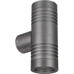 Фасадный светильник светодиодный LGD-RAY-WALL-TWIN-R46-2x3W Day4000 (GR, 24 deg, 230V) (Arlight, IP65 Металл, 3 года) 033307