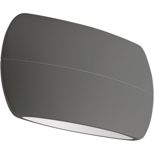 Фасадный светильник светодиодный SP-WALL-VASE-S200x110-2x6W Warm3000 (GR, 120 deg, 230V) (Arlight, IP54 Металл, 3 года) 032417