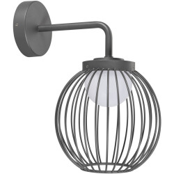 Фасадный светильник светодиодный LGD-PEARL-WALL-7W Warm3000 (GR, 164 deg, 230V) (Arlight, IP65 Металл, 3 года) 029973
