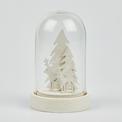 Световая фигура светодиодная с выключателем ULD-F030 WARM WHITE XMAS1