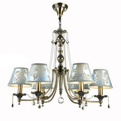 Подвесная люстра Classic 13 RC098-PL-06-R
