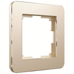 Рамка на 1 пост Platinum шампань W0012611 Werkel (a059210)