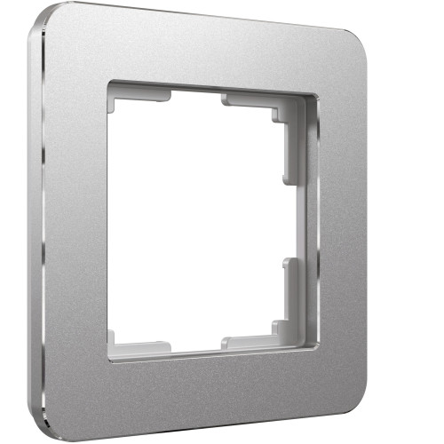 Рамка на 1 пост Platinum алюминий W0012606 Werkel (a059209)