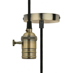Подвесной светильник DLC-V-S24K/E27 TS/1M/BL Bronze