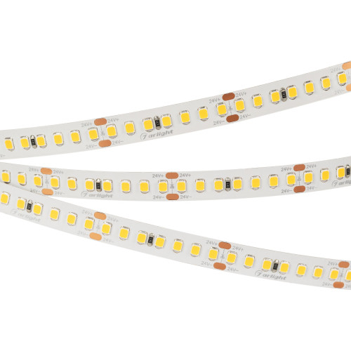 Светодиодная лента RT 2-5000 24V Cool 8K 3x (2835, 840 LED, LUX) (Arlight, 17 Вт/м, IP20) 019092(1)