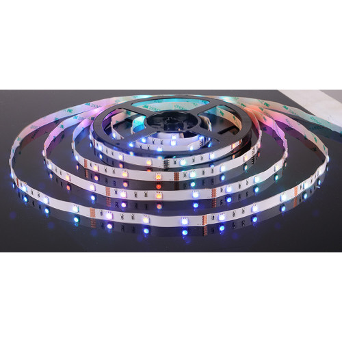 Светодиодная лента 5050/30 LED 7.2W IP20 [белая подложка] мультиколор