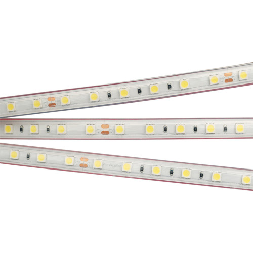 Светодиодная лента герметичная RTW-PS-B60-13mm 24V Warm3000 (14.4 W/m, IP67, 5060, 5m) (Arlight, 14.4 Вт/м, IP67) 021464(2)