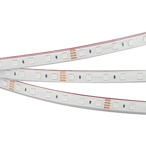 Светодиодная лента герметичная RTW-PFS-B60-13mm 24V RGB (14.4 W/m, IP68, 5060, 5m) (Arlight, 14.4 Вт/м, IP68) 033791