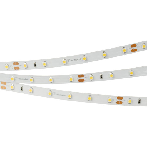 Светодиодная лента RT-A60-8mm 24V White6000 (4.8 W/m, IP20, 2835, 50m) (Arlight, 4.8 Вт/м, IP20) 024581(2)