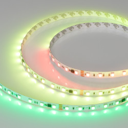 Светодиодная лента герметичная SPI-PFS-B60-12mm 12V RGB-PX3-BPT (12 W/m, IP68, 5060, 5m) (Arlight, бегущий огонь) 039177