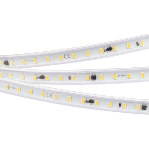 Светодиодная лента герметичная ARL-PV-С72-15.5mm 230V White6000 (14 W/m, IP65, 5630, 50m) (Arlight, 14.4 Вт/м, IP65) 027051(2)