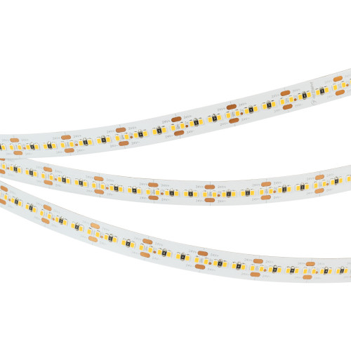 Светодиодная лента MICROLED-5000HP 24V Warm3000 10mm (2216, 300 LED/m, LUX) (Arlight, 21.6 Вт/м, IP20) 023590
