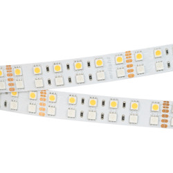 Светодиодная лента RT-B144-19mm 24V RGBW-Warm (32 W/m, IP20, 5060, 5m) (Arlight, Открытый) 012327(2)