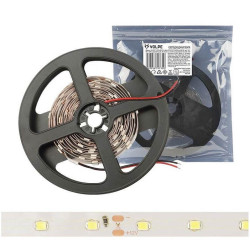 Светодиодная лента ULS-2835-60LED/m-8mm-IP20-DC24V-6W/m-5M-WW катушка в герметичной упаковке