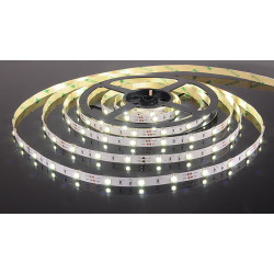 Светодиодная лента 5050/30 LED 7.2W IP20 [белая подложка] белый свет
