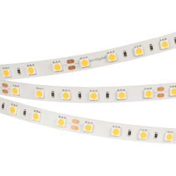 Светодиодная лента RT-B60-10mm 24V Warm2700 (14.4 W/m, IP20, 5060, 5m) (Arlight, 14.4 Вт/м, IP20) 008828(2)