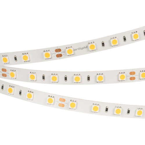 Светодиодная лента RT-B60-10mm 24V Warm2700 (14.4 W/m, IP20, 5060, 5m) (Arlight, 14.4 Вт/м, IP20) 008828(2)