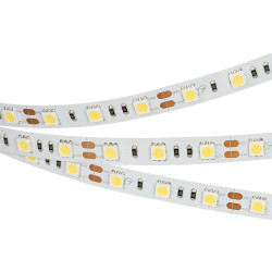Светодиодная лента RT-B60-10mm 12V Warm3000 (14.4 W/m, IP20, 5060, 5m) (Arlight, 14.4 Вт/м, IP20) 028583(2)