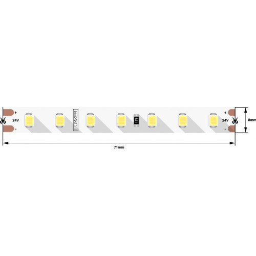 Светодиодная лента LUX DSG298-24-WW-33