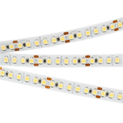 Светодиодная лента RT-A180-8mm 24V Warm3500 (14.4 W/m, IP20, 3528, 5m) (Arlight, Открытый) 040549