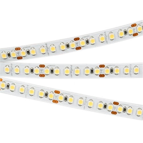 Светодиодная лента RT-A180-8mm 24V Warm3500 (14.4 W/m, IP20, 3528, 5m) (Arlight, Открытый) 040549