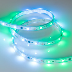 Светодиодная лента герметичная SPI-P-B30-12mm 12V RGB-PX3 (7.2W/m, IP66, 5060, 5m) (Arlight, бегущий огонь) 026370(3)