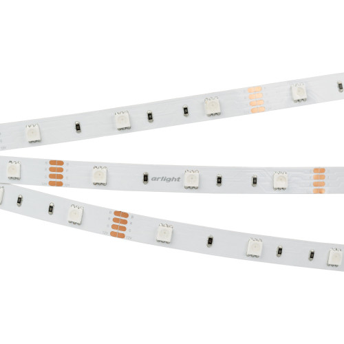 Светодиодная лента RT-B30-10mm 12V RGB (7.2 W/m, IP20, 5060, 5m) (Arlight, Открытый) 010596(2)