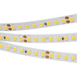 Светодиодная лента RT 2-5000 24V Cool 8K 2x (2835, 160 LED/m, LUX) (Arlight, 12 Вт/м, IP20) 024533